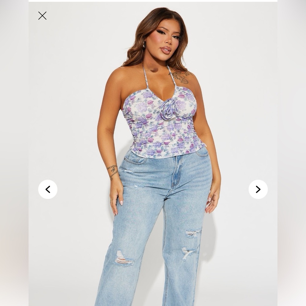 Fashion Nova Floral Top